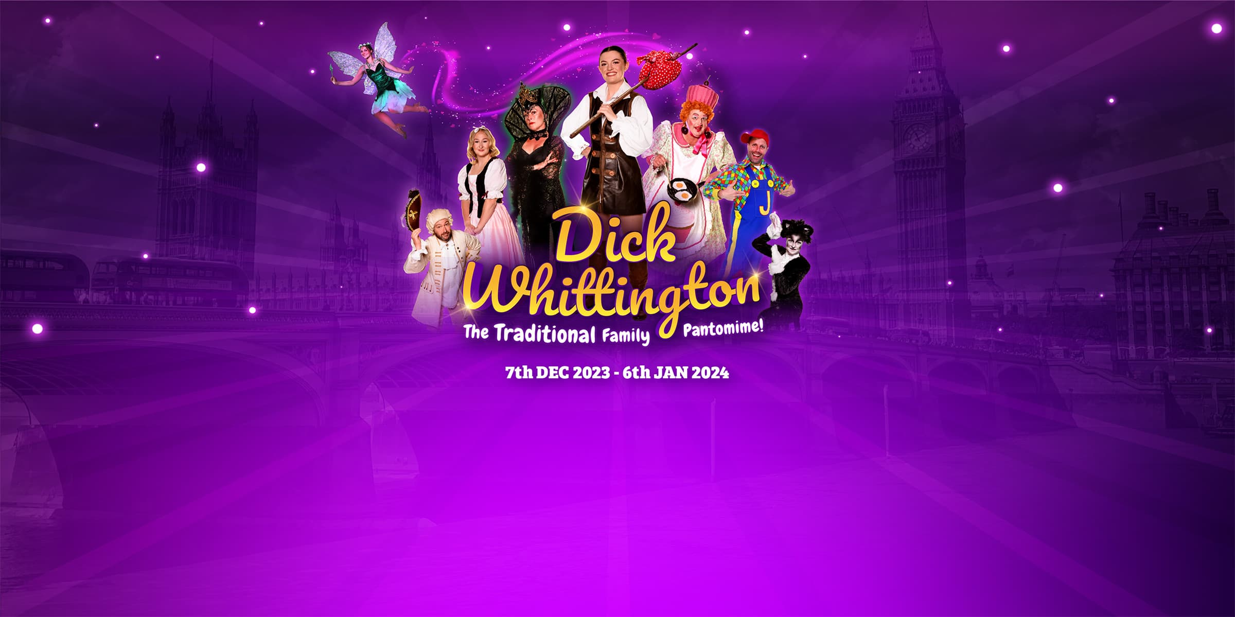 Dick Whittington Logo for the Pavilion Theatre in Gorleston 2023