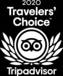 The 2020 Traveller's Choice award from Tripadvisor