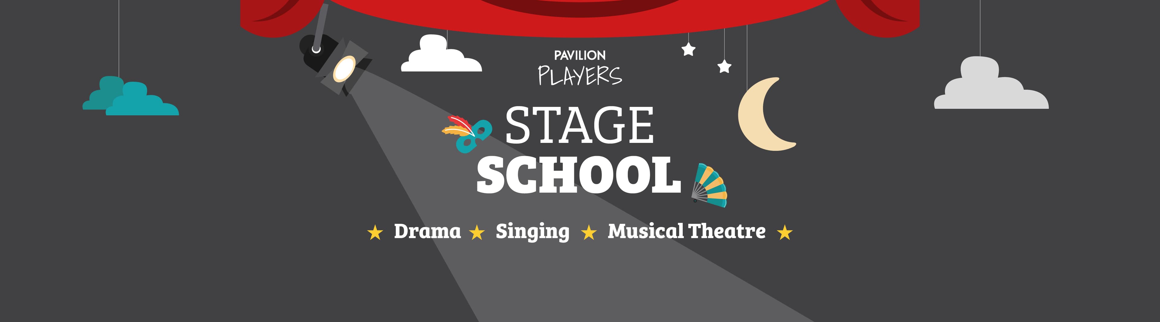 Logo for the Pavilion Players Stage School