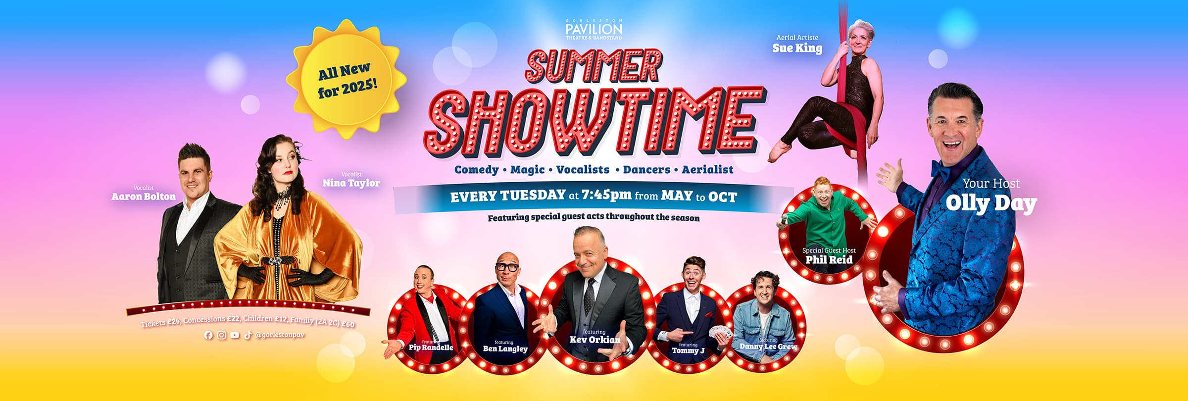 Artwork for Gorleston Pavilion Summer Showtime 2025