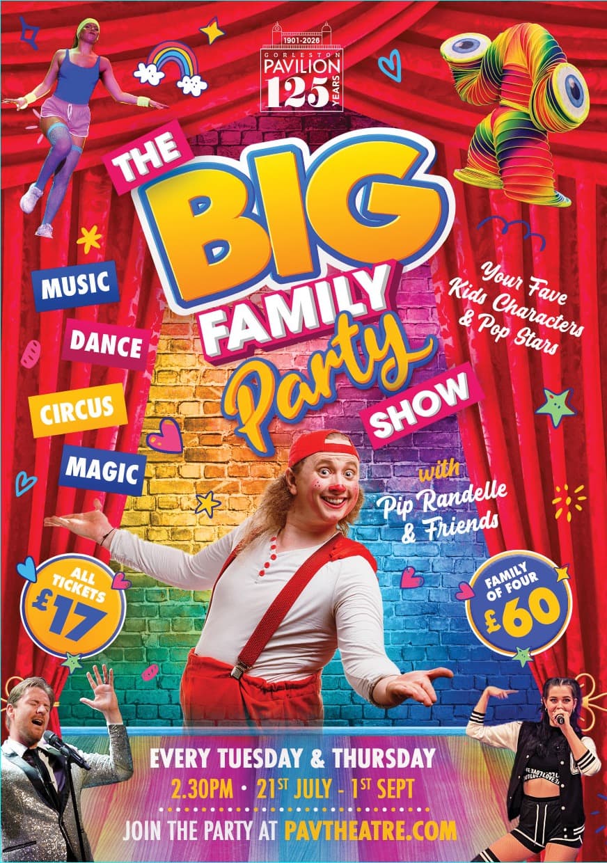 The Big Family Party Show 2026 poster