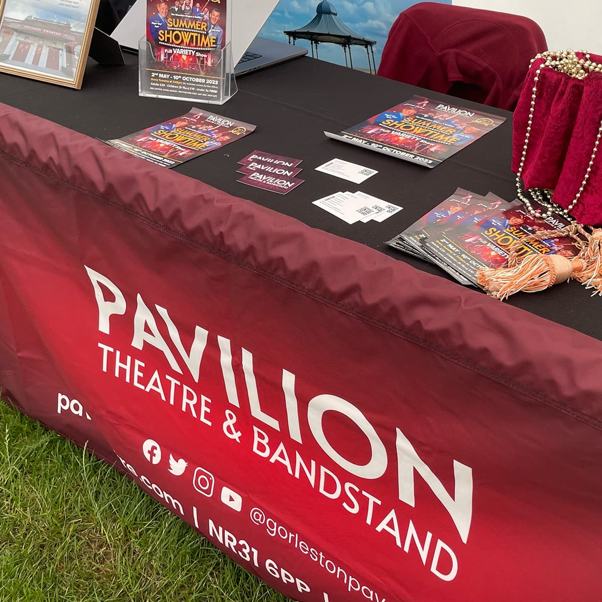 The Pavilion team at a community event