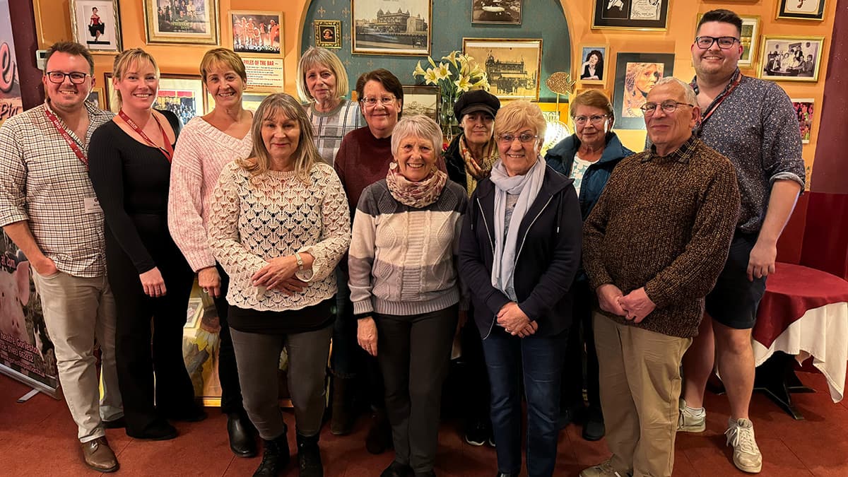 Pavilion volunteers and team members
