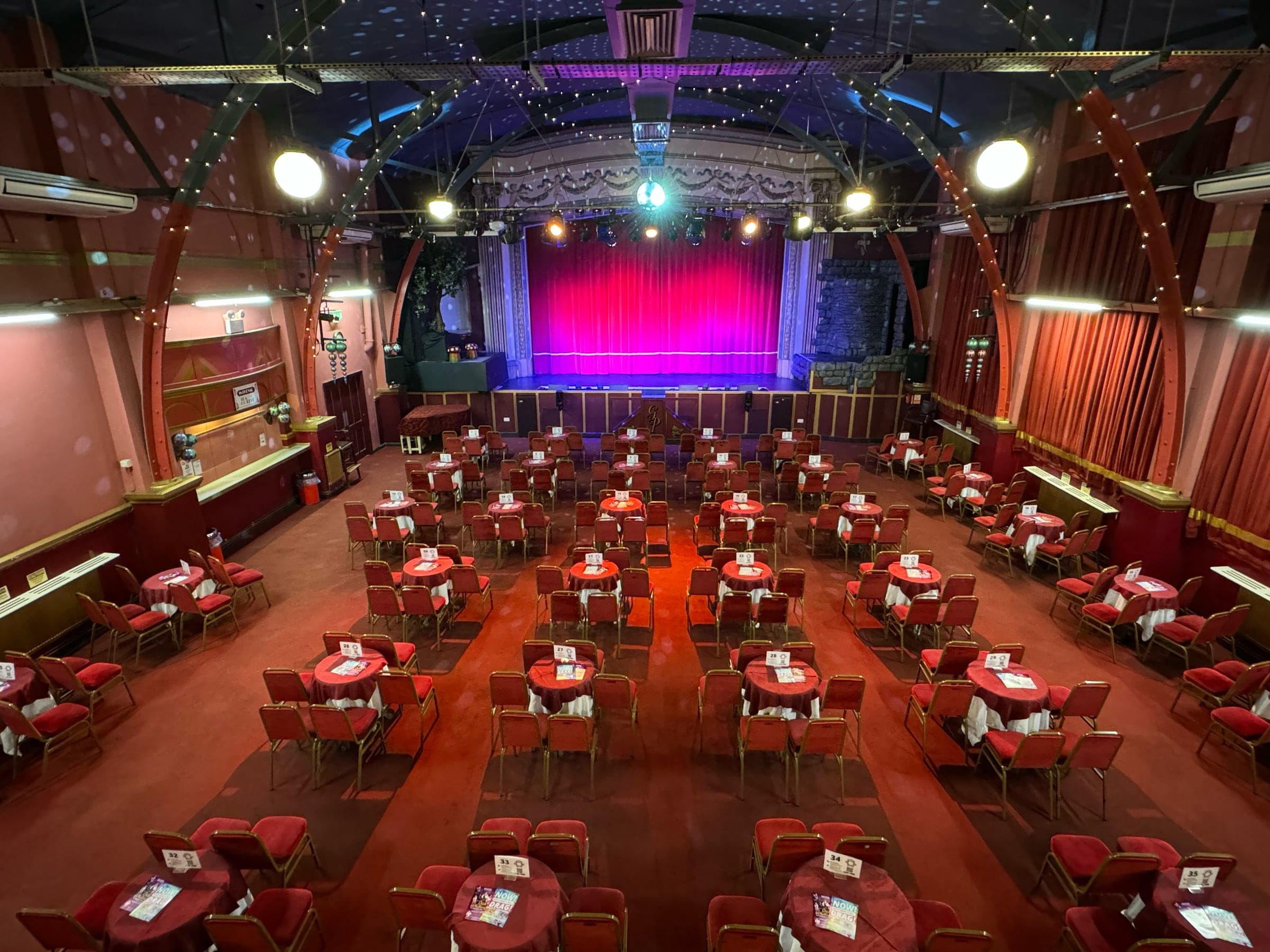 The Pavilion auditorium viewed from the rear towards the stage