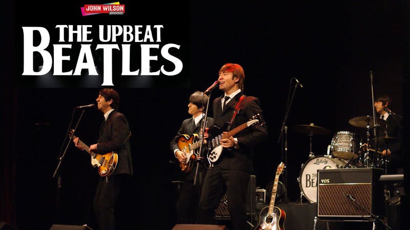Poster for the The Upbeat Beatles performance at the Gorleston Pavilion Theatre