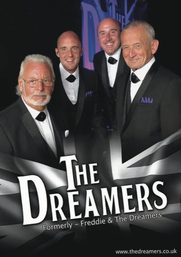 Poster for the The Dreamers  performance at the Gorleston Pavilion Theatre