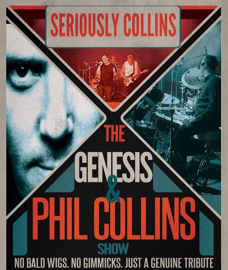Poster for the Seriously Collins performance at the Gorleston Pavilion Theatre