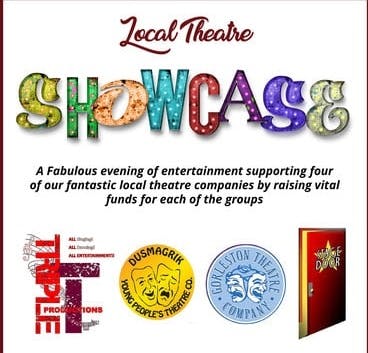 Poster for the Local Theatre Showcase 2024 performance at the Gorleston Pavilion Theatre