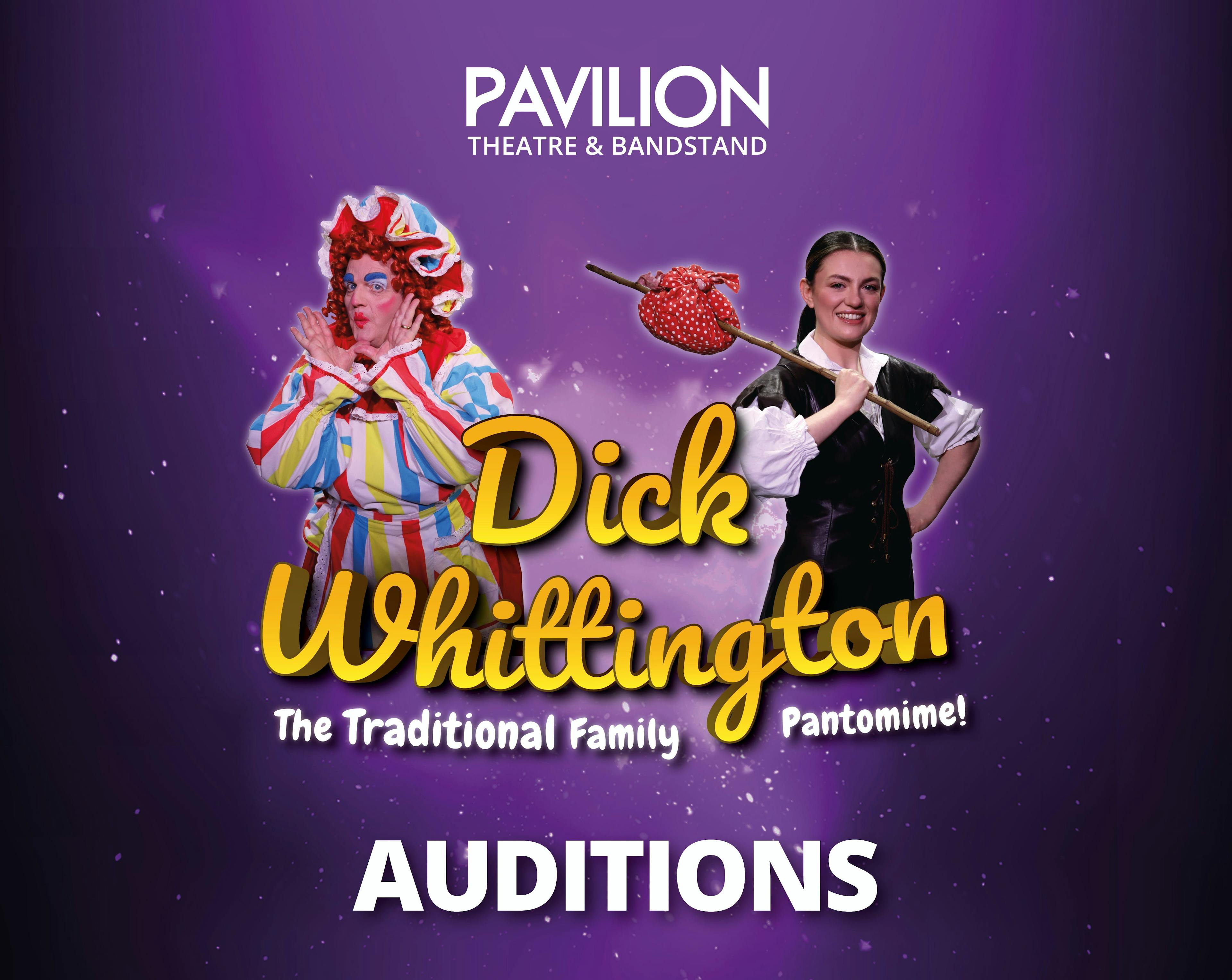 Auditions open for our 2023 pantomime Dick Whittington